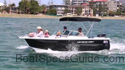 Quintrex 570 Cruiseabout specs and reviews